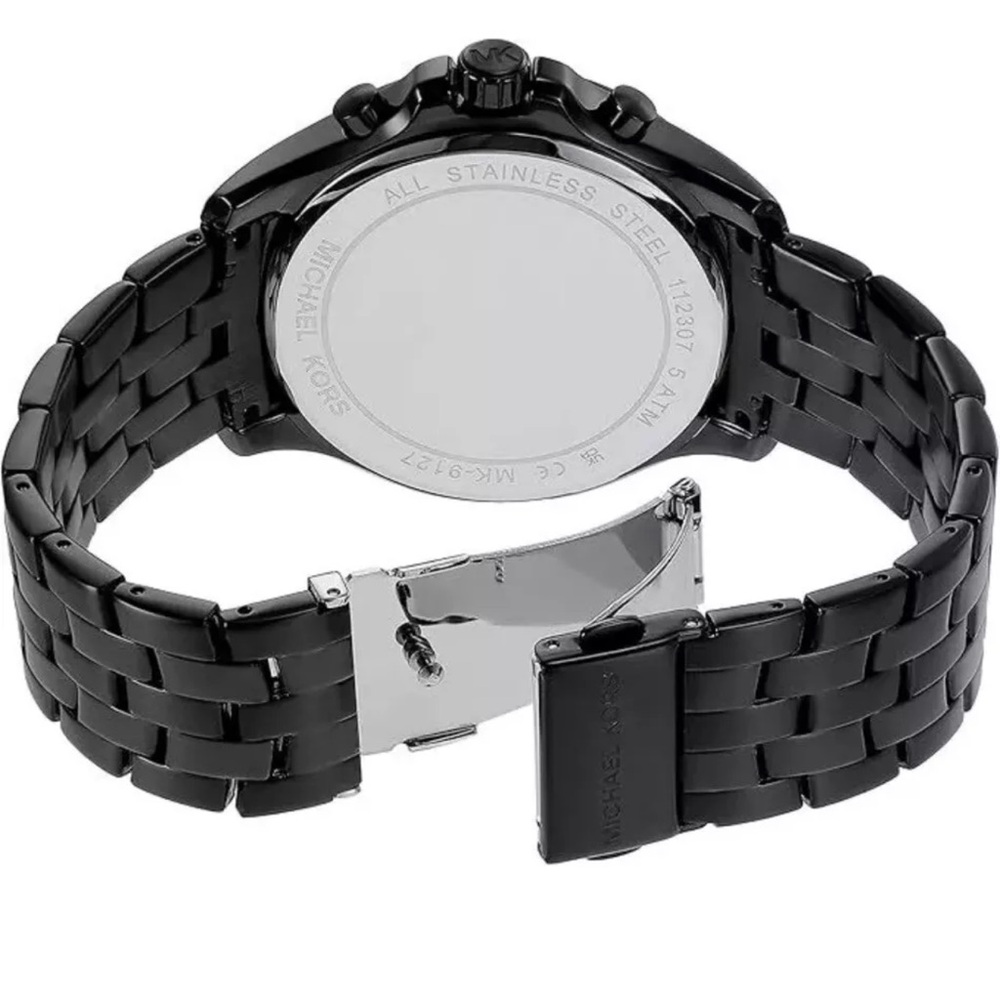 New Michael Kors Watch Men's Black - Picture 3 of 4